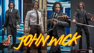 New Hot Toys John Wick Chapter 4  Toy News [upl. by Suoivatnom]