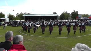 Field Marshal Montgomery Pipe Band  Ards 2012 [upl. by Editha159]