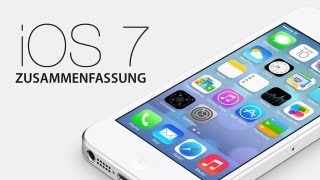 APPLE iOS 7  Zusammenfassung  Neuerungen  First Look DeutschGerman [upl. by Arehsat461]