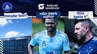 CRUZEIRO TERÁ NOVO TRANSFER BAN MEIA AINDA NÃO DEVE VOLTAR [upl. by Dannye]