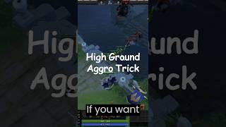 Dota 2 Advanced Trick High Ground Creep Aggro 🤯 dota2tips creepaggro dota2tricks dota2coaching [upl. by Myles]