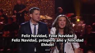 Michael Buble amp Thalia  Feliz Navidad [upl. by Clemente]