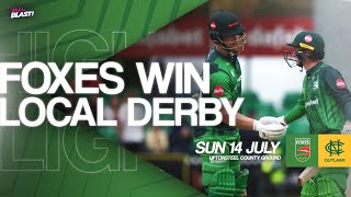 HIGHLIGHTS  Goldsworthy Fires Foxes To DERBY DAY VICTORY Over Outlaws 💥 [upl. by Cha]