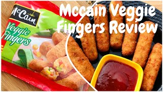 Mccain Veggie Fingers  Mccain Recipe  McCain Snacks  Frozen Food  Frozen Fingers foodreview [upl. by Mazurek]