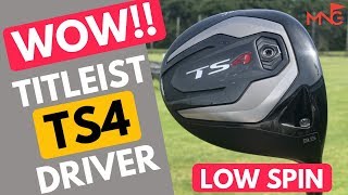 Titleist TS4 Driver Review  Love This Driver [upl. by Culliton]