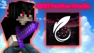 The BEST Profile for Feather Client  Minecraft PVP Client [upl. by Aik]