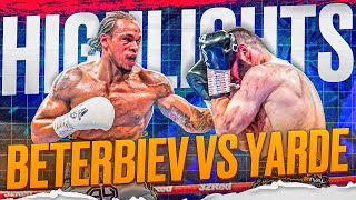 Artur Beterbiev vs Anthony Yarde FULL FIGHT HIGHLIGHTS  TOP MOMENTS  BOXING FIGHT HD [upl. by Karel]