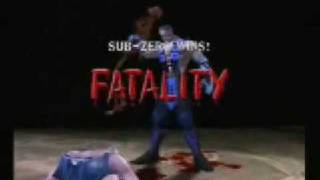 Mortal Kombat Finisher Moves vol7 Sub Zero [upl. by Norred211]