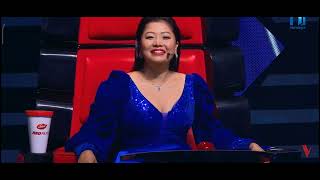 Timi lai Maile Dekheko Hijo Rati Sapani Ma  Triza Pradhan  The Voice of Nepal [upl. by Harlen]