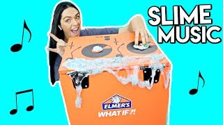 I made SLIME MUSIC using SLIME ElmersWhatIf [upl. by Kayley9]