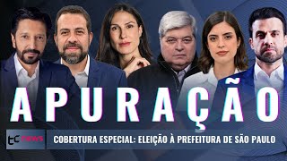 🔴 Cobertura Especial Eleições Ricardo Nunes e Guilherme Boulos vão para 2° turno em SP [upl. by Anidan]