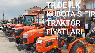 KUBOTA TRAKTÖR SIFIR FİYATLARI 2019 [upl. by Noakes]