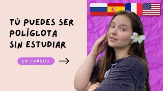 El SECRETO para ser POLÍGLOTA método revolucionario para hablar varios idiomas 🤯 [upl. by Luci]