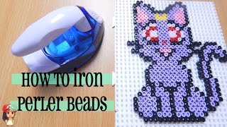 How to Iron Perler Beads Perfectly Tutorial [upl. by Areval]