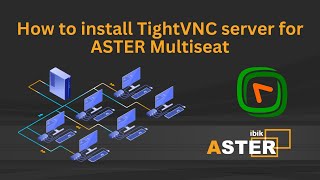 How to install TightVNC server for ASTER Multiseat [upl. by Lundin]