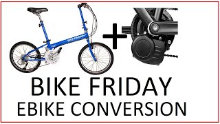 EP01  Tongsheng TSDZ2 on Bike Friday Folding Bike  Electric Bike Laboratory [upl. by Lewap]