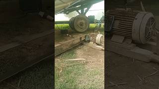 Solar Panel System Start on Tubewell Amazing shortsfeed foryou farming solarpower [upl. by Air]