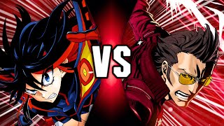 Will Of The Kill Ryūko Matoi VS Travis Touchdown Kill la Kill VS No More Heroes  VS Trailer [upl. by Skvorak]