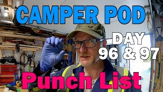 Day 96 amp 97 Punch List  All the little details  Building a Teardrop Camper [upl. by Everrs]