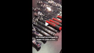 NEW XL Harbor freight RATCHETS at SEMA [upl. by Gnidleif]