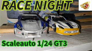 124 Scaleauto GT3 Race Night Impressions  Catch The Excitement scaleauto slotcar slotcarracing [upl. by Aivlis]