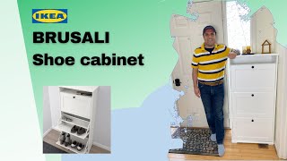 IKEA Brusali Shoe Cabinet  Assembly Instructions  Review Brusali assembly [upl. by Pournaras]