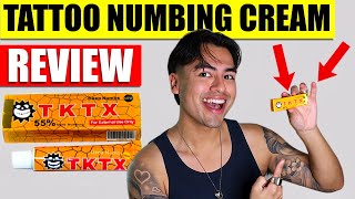 Tattoo Numbing Cream Review  TKTX Numbing Cream [upl. by Nalod]