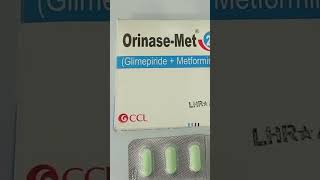 Orinase Met 1500mg Tablet Uses Orinase Met 2500mg Tablet Uses Metformin [upl. by Gerger]