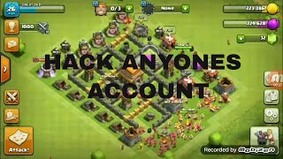 How to hack clash of clans account 2017 [upl. by Lawan476]