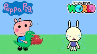 Peppa Pig in Toca Boca  George’s and Richard Rabbit 🐇  Full Episodes [upl. by Elatia]