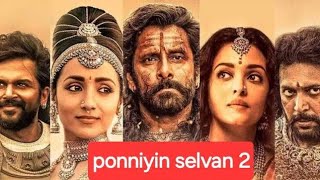 Ponniyin selvan 2  south movie  Bikram  Aishwarya Rai  facts and review [upl. by Ruyam]