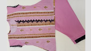 How to make small baby dress babydresstutorial [upl. by Fritts]