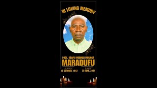 MAZISHI YA PROF ASAFU NYEBHULI MULINGA 070724 [upl. by Jacinto332]