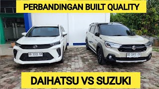 Perbandingan Built Quality Daihatsu Xenia VS Suzuki XL7 [upl. by Eire]