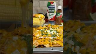 FIRE Elote Nachos Recipe 🔥 elote nachos [upl. by Anem]