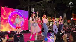 BINI performs Karera at their Market Market mall show [upl. by Odarbil]