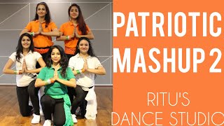 BEST PATRIOTIC DANCE ONE INDIA MASH UP 2 26 JANUARY RITUS DANCE STUDIO15 AUGUST DESHBHAKTI [upl. by Templa]