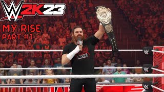 WWE 2K23 My Rise Storm  Part 1  QnlyKing Gaming [upl. by Mccafferty]