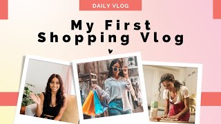 My First Shopping Vlog Shopping Vlog [upl. by Lull]