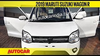 Allnew 2019 Maruti WagonR  What to Expect  First Look Preview  Autocar India [upl. by Adnolat936]