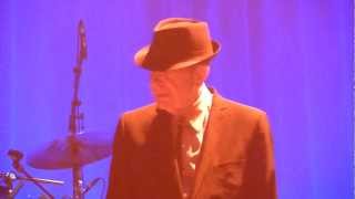 Leonard Cohen  The Darkness  Colisèe Pepsi Quebec City  02122012 [upl. by Atsed]