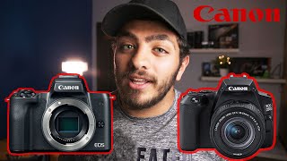 CANON M50 VS Canon 250D مين الافضل [upl. by Camm943]