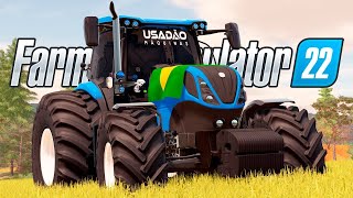 🔴 FS22 AO VIVO 🔴 TRABALHANDO NA FAZENDA [upl. by Faucher]