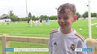 Football A Pontivy un stage 100  Real Madrid [upl. by Arhaz53]