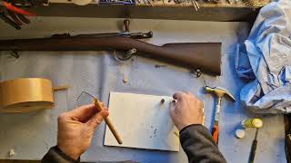 How to make paper cartridge Chassepot m1866 blackpowder hunting history youtubevideo shorts [upl. by Lund761]