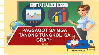 PAGSAGOT SA TANONG TUNGKOL SA GRAPH –CONTEXTUALIZED LESSON SA FILIPINO [upl. by Yenduhc556]