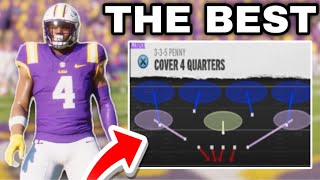 The BEST DEFENSIVE SCHEME Ever In College Football 25 [upl. by Nogras97]