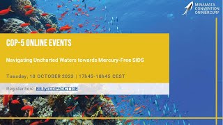 MinamataCOP5 Online Event Navigating uncharted waters towards MercuryFree SIDS BRI [upl. by Enotna124]