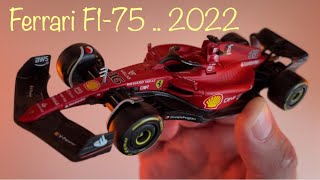 ASMR F1  2022 Ferrari F175 model  Video [upl. by Virge]