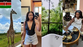 KENYA NAIROBI 2024 🇰🇪  Things To Do  African Safari  Travel Vlog [upl. by Eelah]